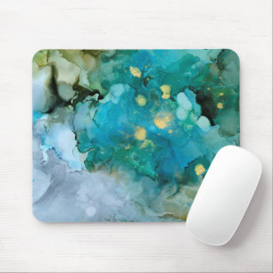 Aqua Brume I Mouse Mat