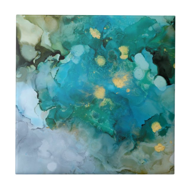 Aqua Brume I Tile (Front)