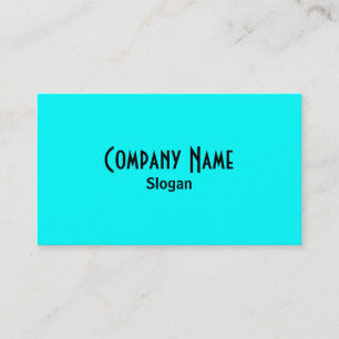 Aqua Business Card