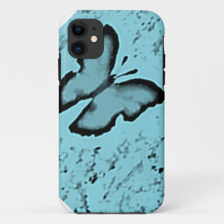 Aqua Butterfly iPhone 5 Case