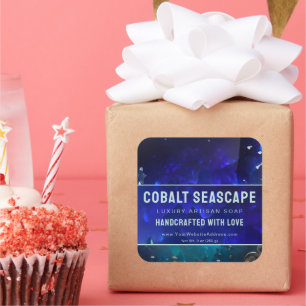 Aqua Candle Artisan Soap Hot Sauce Product Label