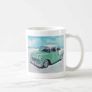 AQUA CHEVY COFFEE MUG