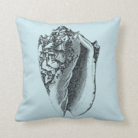 Aqua Conch Shell