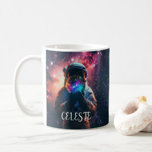 Aqua Cosmic Mystery Coffee Mug