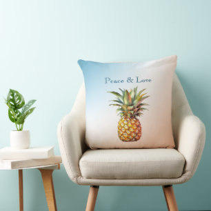 Aqua Cream Happy Tropical Pineapple Cushion