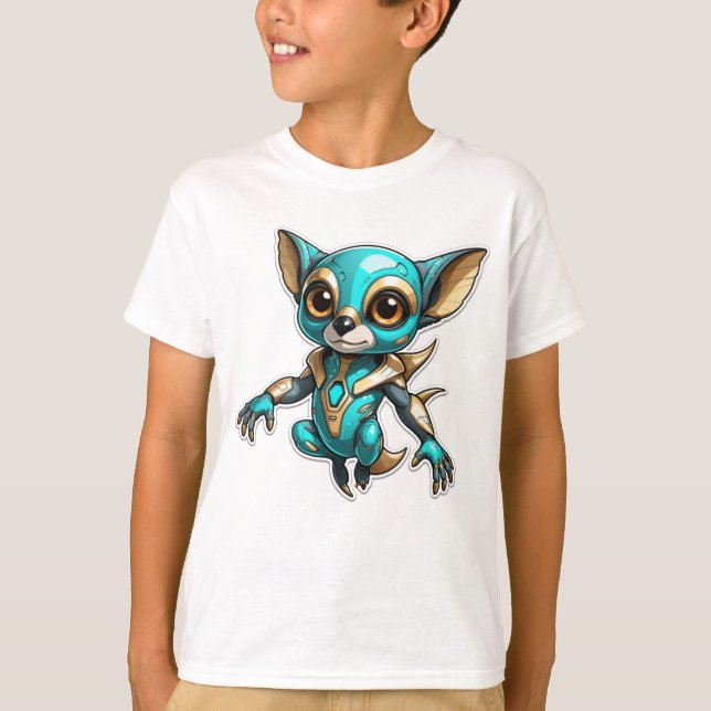 Aqua Cute T-Shirt (Front)