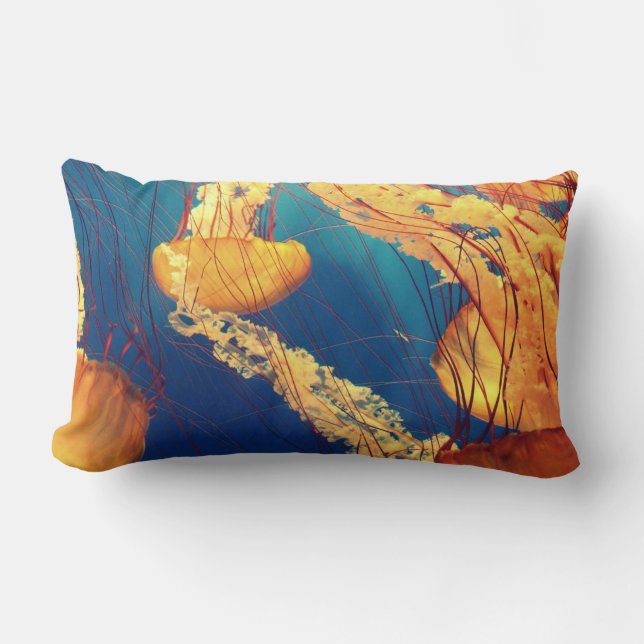 Aqua Design Pillow (Front)