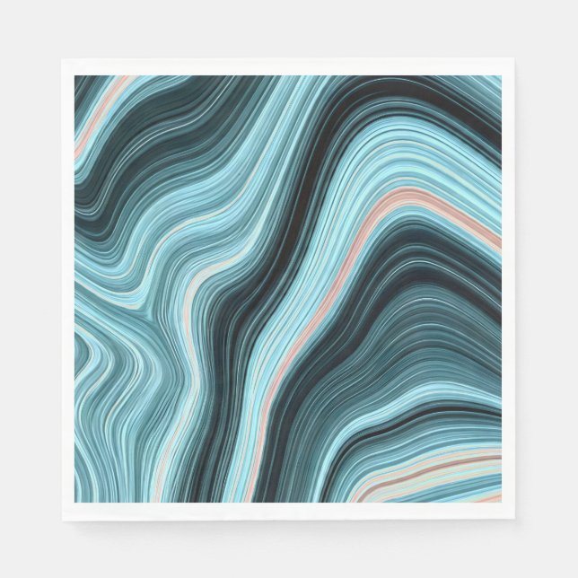 Aqua Drift Napkin (Front)