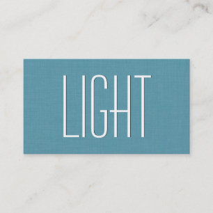 Aqua ELECTRICIAN Simple Style V39W Business Card
