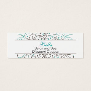 Aqua Flourish Personalised Business Stationery