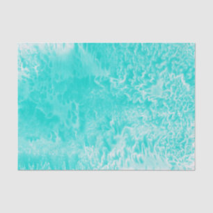'Aqua Foam' Abstract Tissue Paper