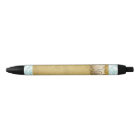 Aqua & Gold Elegant Wedding Monogram Pen 2