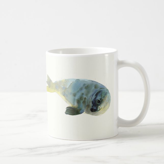 Aqua Green Coffee Mug (Right)