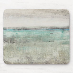 Aqua Horizon Mouse Mat