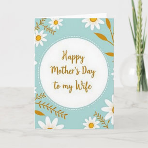 Aqua Hues Mothers Love Card