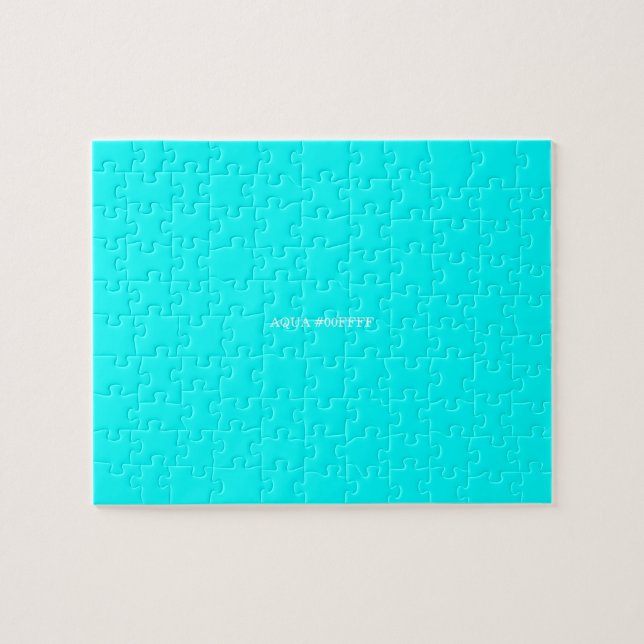 aqua jigsaw puzzle (Horizontal)