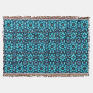 Aqua Knight Throw Blanket
