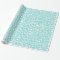 Aqua Leopard Wrapping Paper