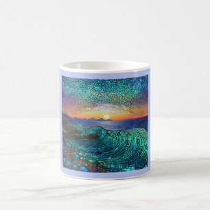 Aqua Mirage Seascape Coffee Mug