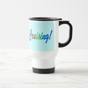 Aqua Multi-colour Cruising Travel Mug