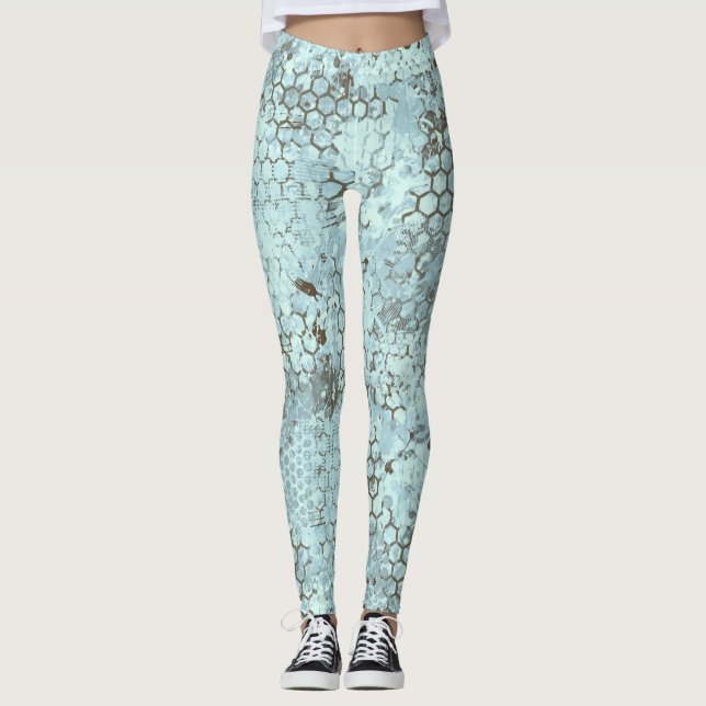 Aqua Odyssey Leggings (Front)