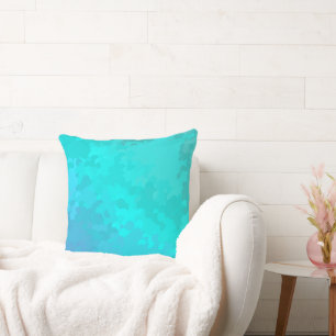 Aqua Ombre Cushion