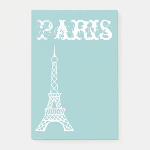Aqua Paris Post It Notes