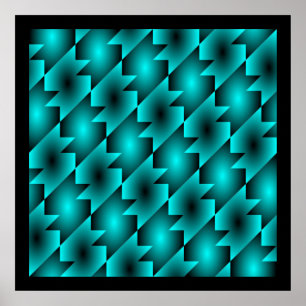 AQUA PATTERN DESIGN POSTER