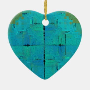Aqua Resonance Ceramic Tree Decoration