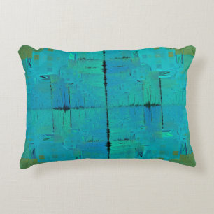 Aqua Resonance Decorative Cushion