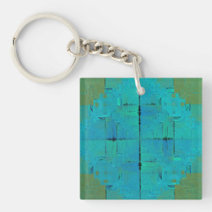 Aqua Resonance  Key Ring