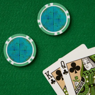 Aqua Resonance  Poker Chips