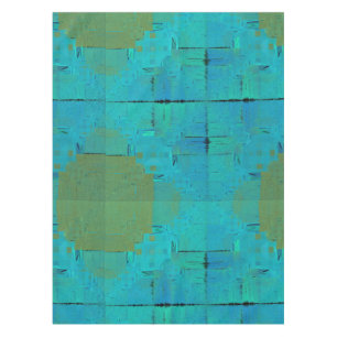 Aqua Resonance Tablecloth