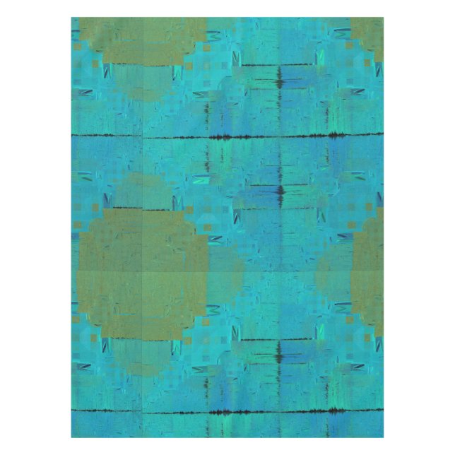 Aqua Resonance  Tablecloth (Front)