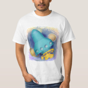 Aqua Rocket T-shirt
