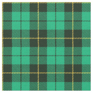 Aqua/Sea green plaid yellow/black stripe Fabric