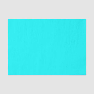Aqua (solid colour) tissue paper