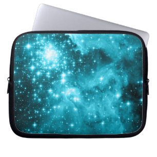 Aqua Stars Laptop Sleeve