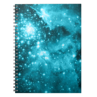 Aqua Stars Notebook