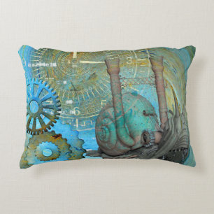 Aqua Steam Snail Traveller Decorative Cushion