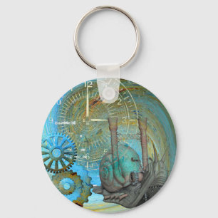 Aqua Steam Snail Traveller Key Ring