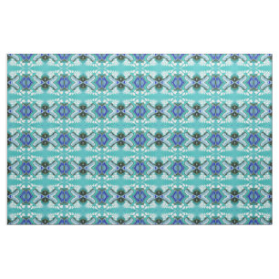 Aqua summer fabric
