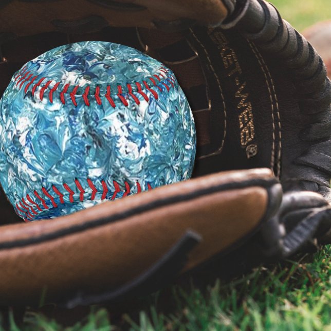 Aqua Swirl Baseball (Creator Uploaded)