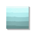 Aqua Teal Abstract Stripes