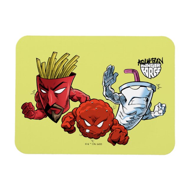 Aqua Teen Hunger Force Anime Graphic Magnet (Horizontal)