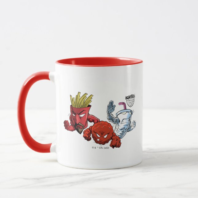 Aqua Teen Hunger Force Anime Graphic Mug (Left)