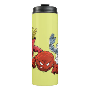 Aqua Teen Hunger Force Anime Graphic Thermal Tumbler