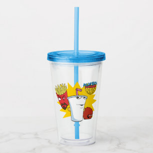 Aqua Teen Hunger Force Explosive Graphic Acrylic Tumbler