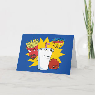 Aqua Teen Hunger Force Explosive Graphic Card