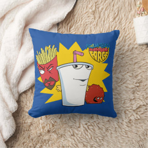 Aqua Teen Hunger Force Explosive Graphic Cushion